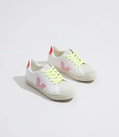 ESPLAR LACE WHITE GUIMAUVE ORANGE FLUO><noscript><img width=