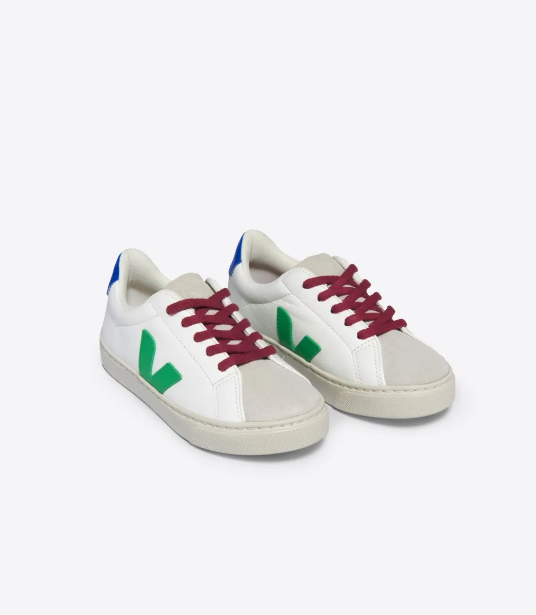 ESPLAR LACES LEATHER WHITE LEAF PAROS>VEJA Hot