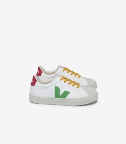 ESPLAR LACES LEATHER WHITE LEAF PEKIN>VEJA Clearance
