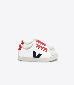 ESPLAR LACES LEATHER WHITE NAUTICO PEKIN>VEJA Shop