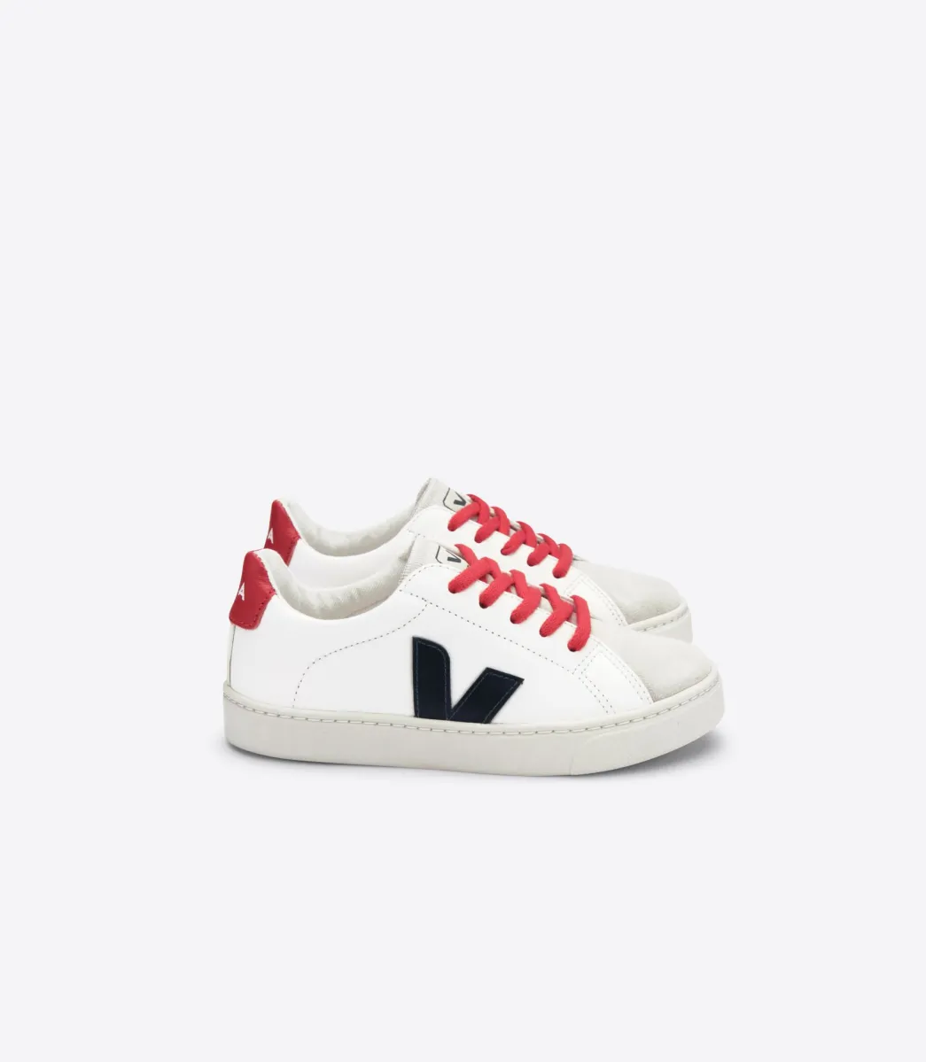 ESPLAR LACES LEATHER WHITE NAUTICO PEKIN>VEJA Shop
