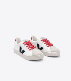 ESPLAR LACES LEATHER WHITE NAUTICO PEKIN>VEJA Shop