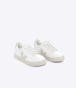 ESPLAR LACES LEATHER WHITE NATURAL>VEJA Clearance