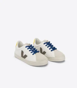 ESPLAR LACES LEATHER WHITE MOONROCK TONIC>VEJA Fashion