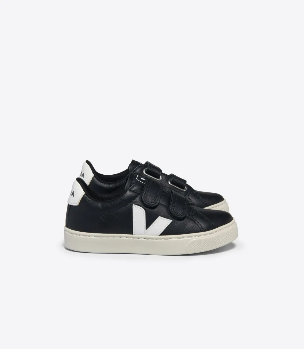 ESPLAR LEATHER BLACK WHITE>VEJA Hot