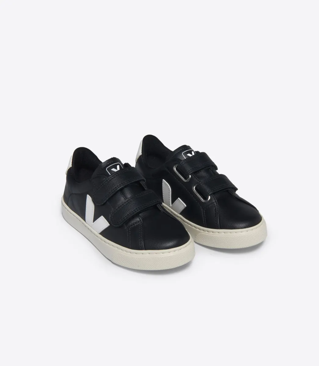 ESPLAR LEATHER BLACK WHITE>VEJA Hot