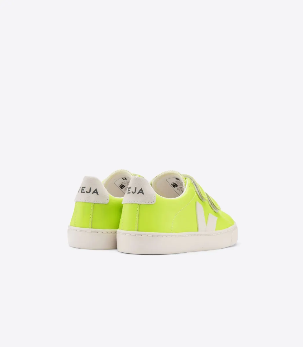 ESPLAR LEATHER JAUNE FLUO PIERRE>VEJA Shop