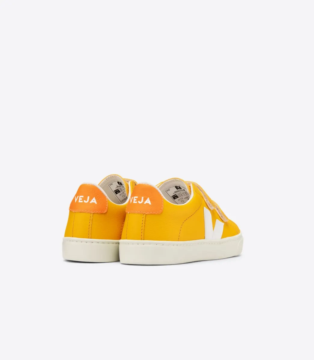 ESPLAR LEATHER OURO WHITE>VEJA Clearance