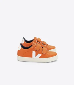 ESPLAR LEATHER PUMPKIN WHITE>VEJA Cheap