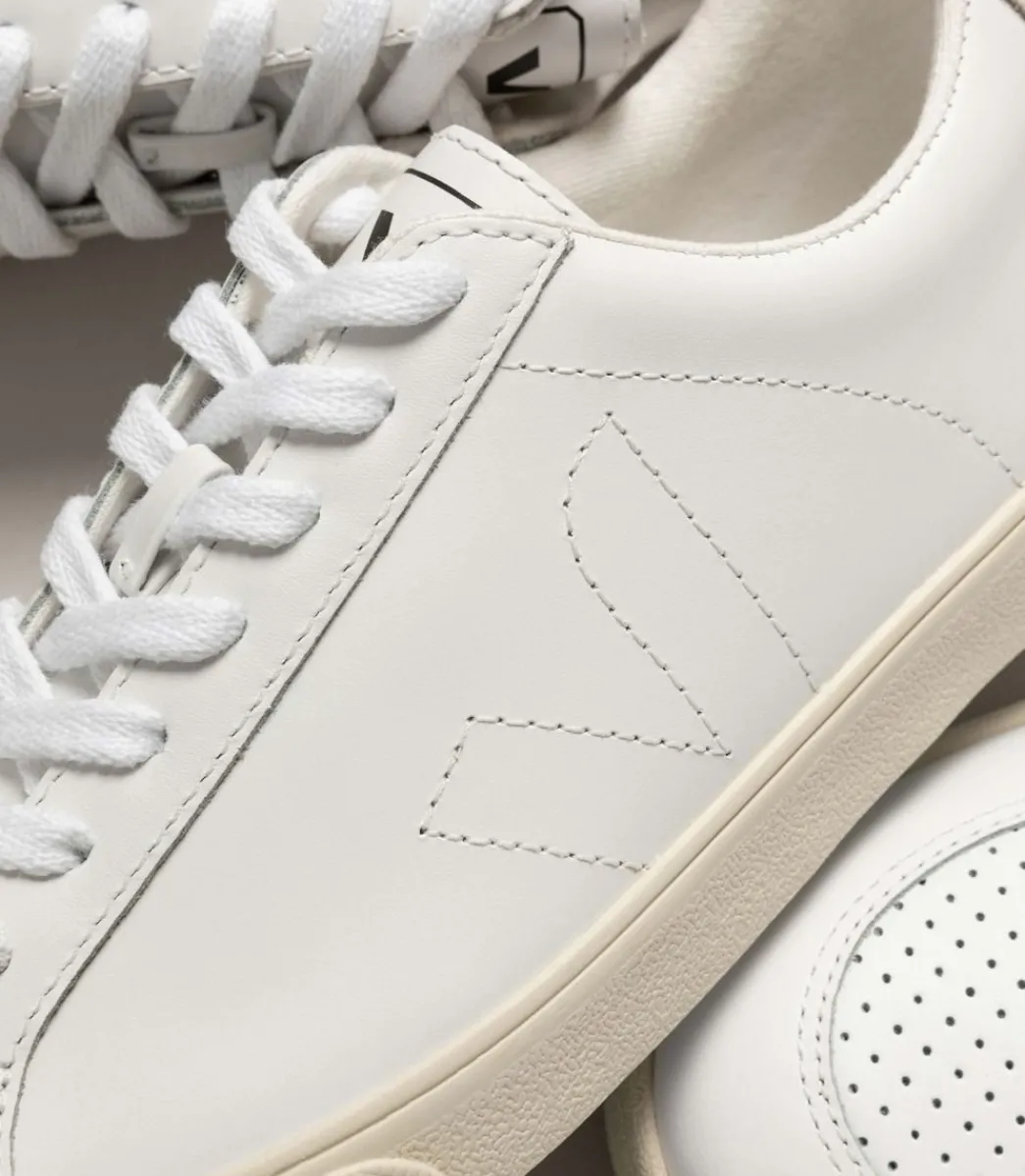 ESPLAR LEATHER WHITE>VEJA Discount