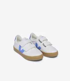 ESPLAR LEATHER WHITE AQUA NATURAL>VEJA Fashion