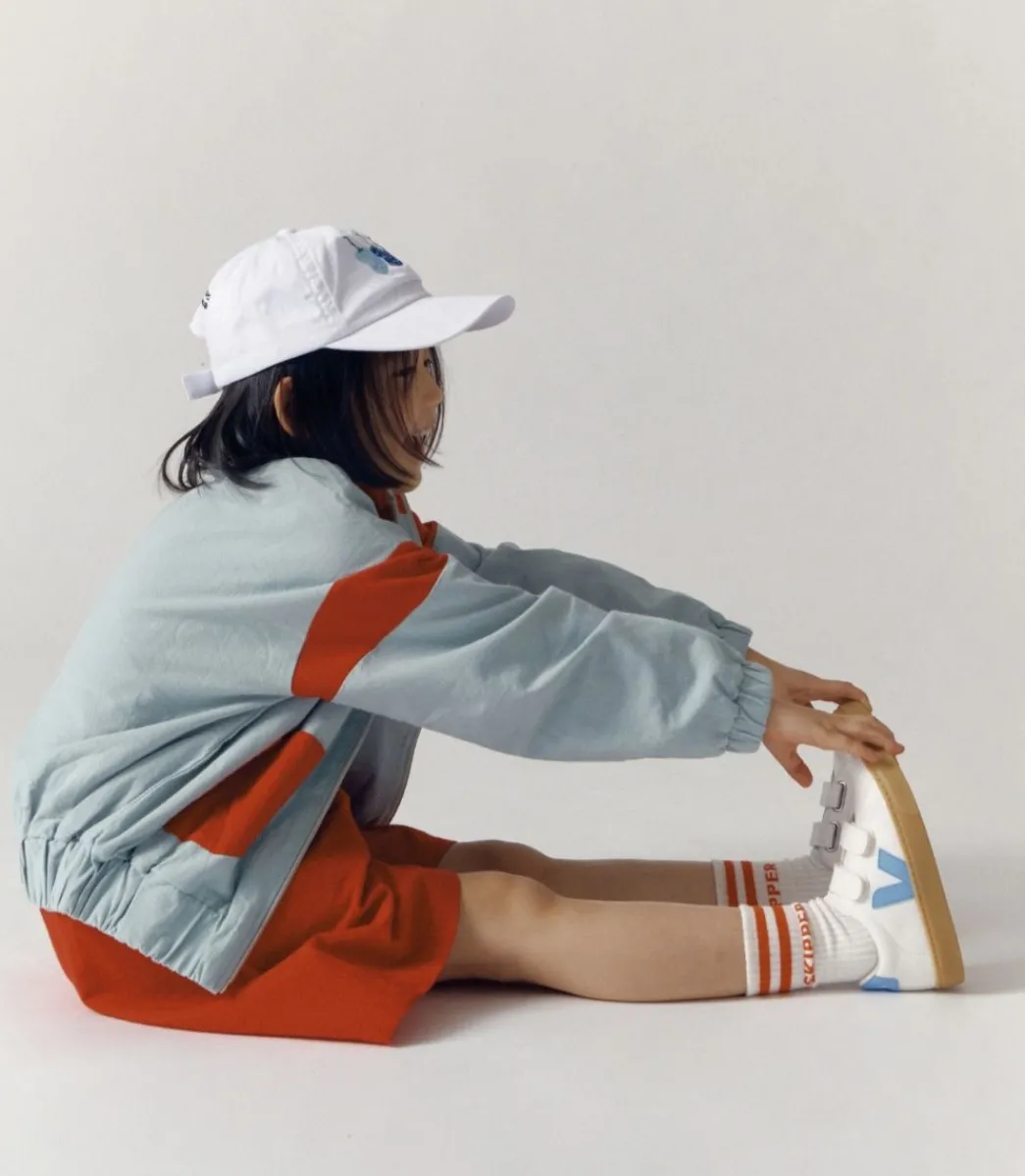 ESPLAR LEATHER WHITE AQUA NATURAL>VEJA Fashion