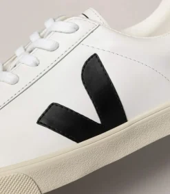 ESPLAR LEATHER WHITE BLACK><noscript><img width=