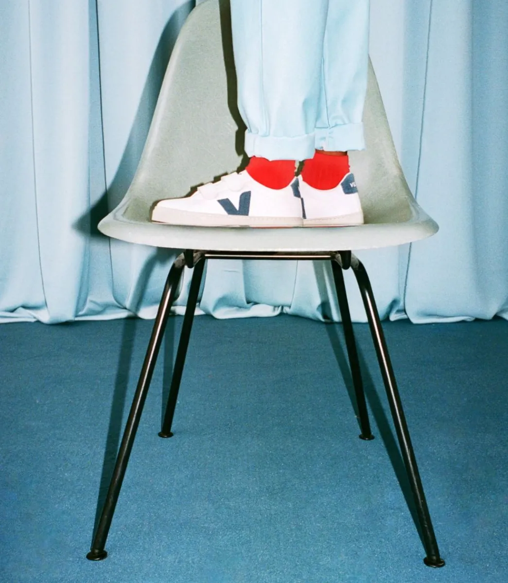ESPLAR LEATHER WHITE CALIFORNIA>VEJA Clearance
