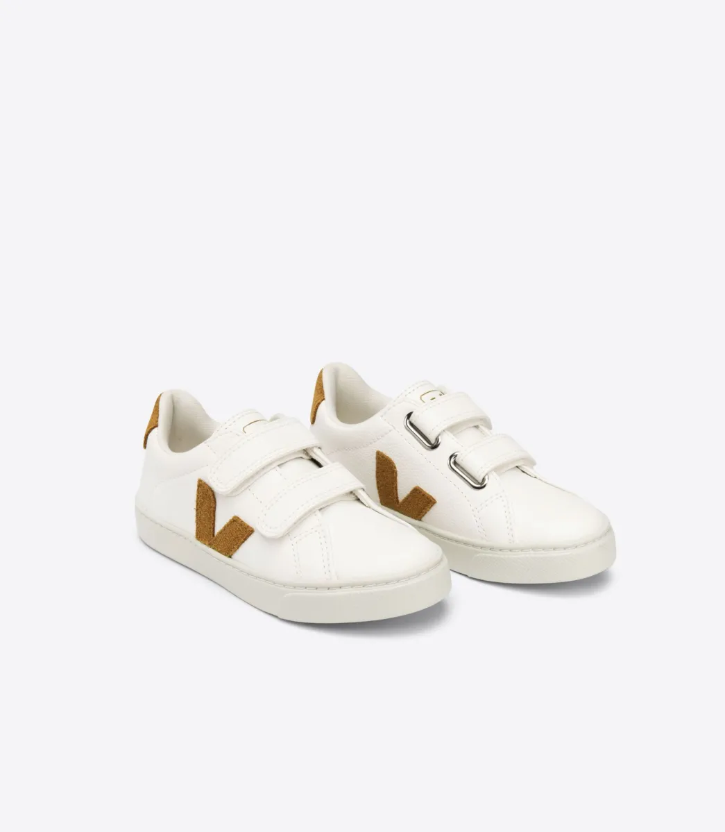 ESPLAR LEATHER WHITE CAMEL>VEJA Hot