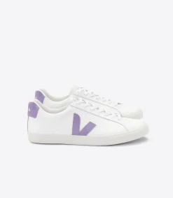 ESPLAR LEATHER WHITE LAVANDE>VEJA Cheap
