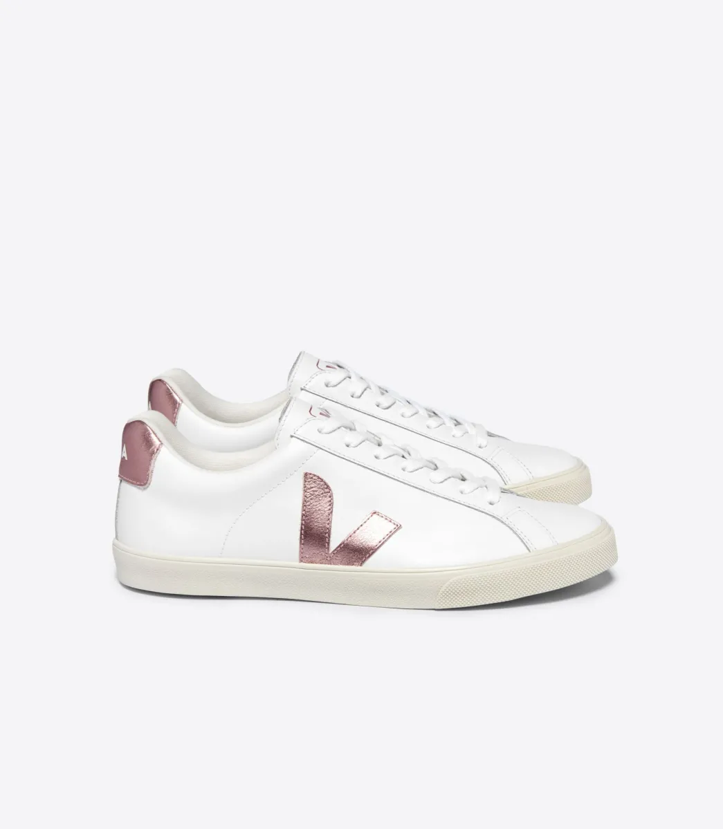 ESPLAR LEATHER WHITE NACRE>VEJA Store