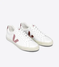 ESPLAR LEATHER WHITE NACRE>VEJA Store