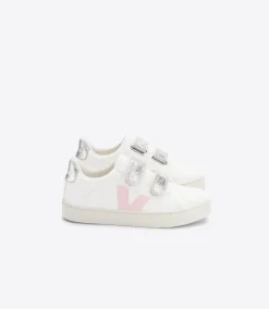 ESPLAR LEATHER WHITE PETALE SILVER>VEJA Best