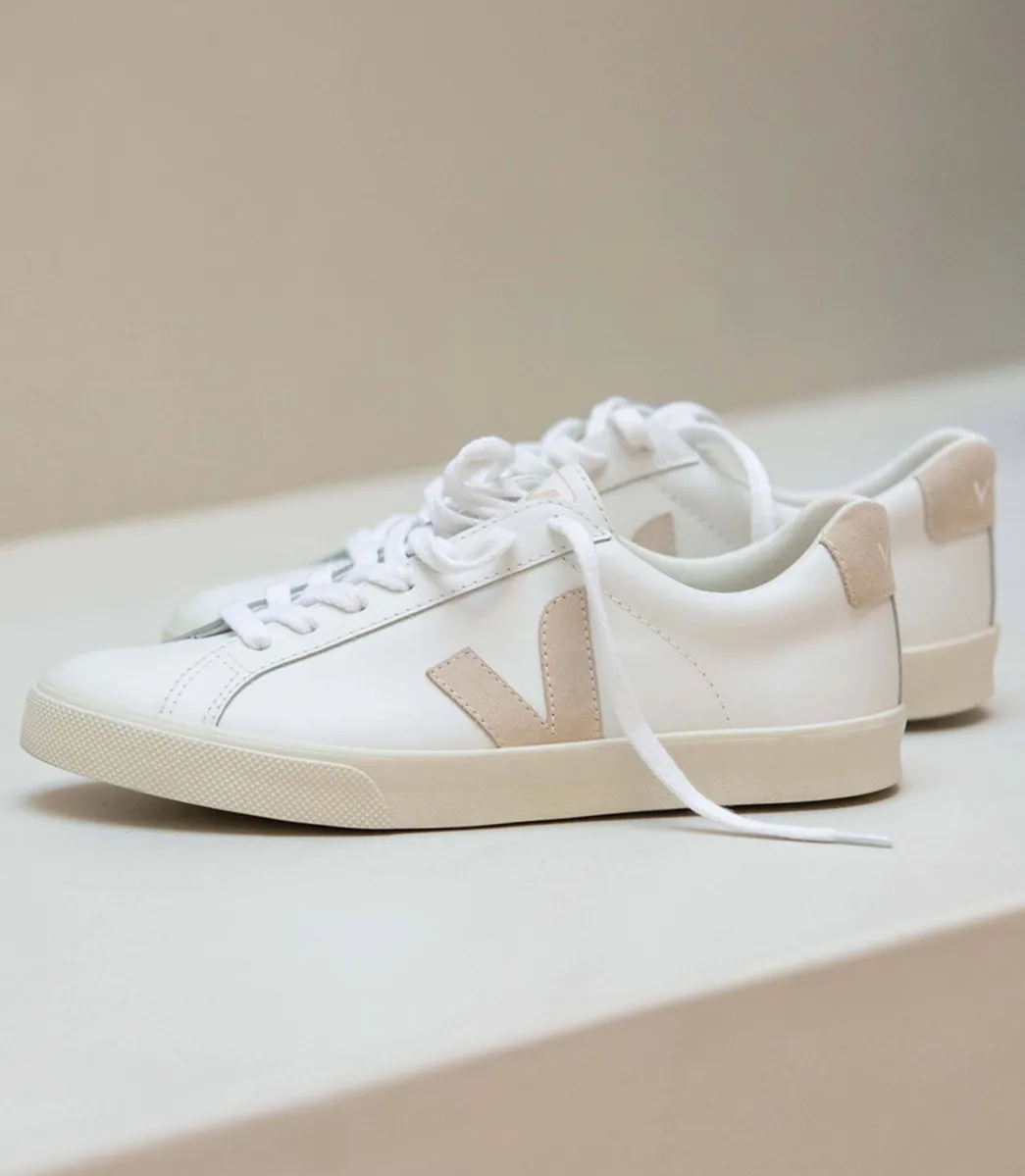 ESPLAR LEATHER WHITE SABLE>VEJA Best Sale
