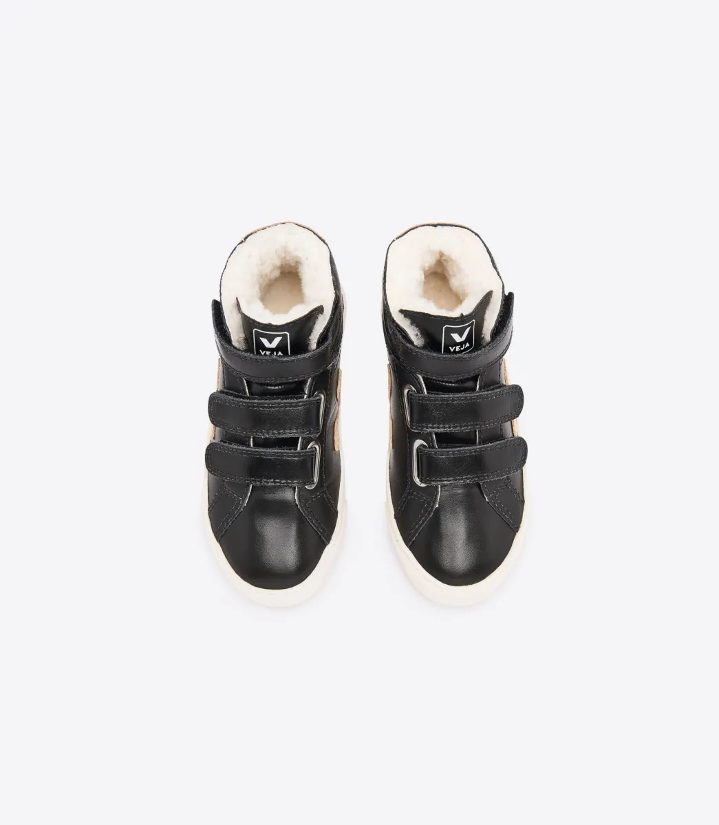 ESPLAR MID FURED BLACK GOLD>VEJA Discount