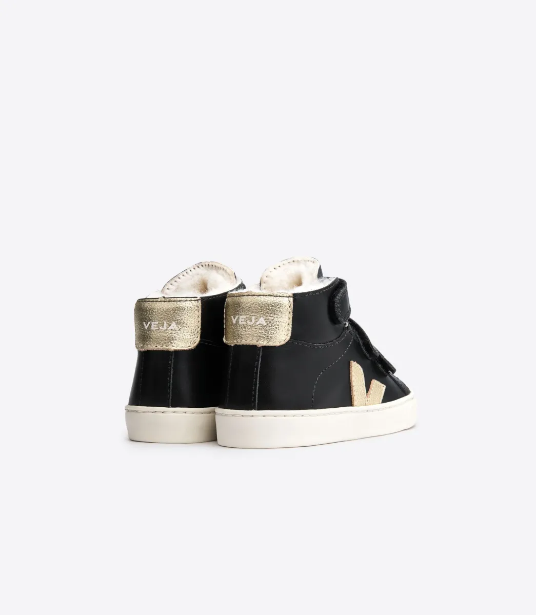 ESPLAR MID FURED BLACK GOLD>VEJA Discount