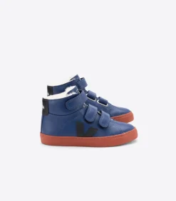 ESPLAR MID FURED LEATHER COBALT RUST>VEJA Fashion