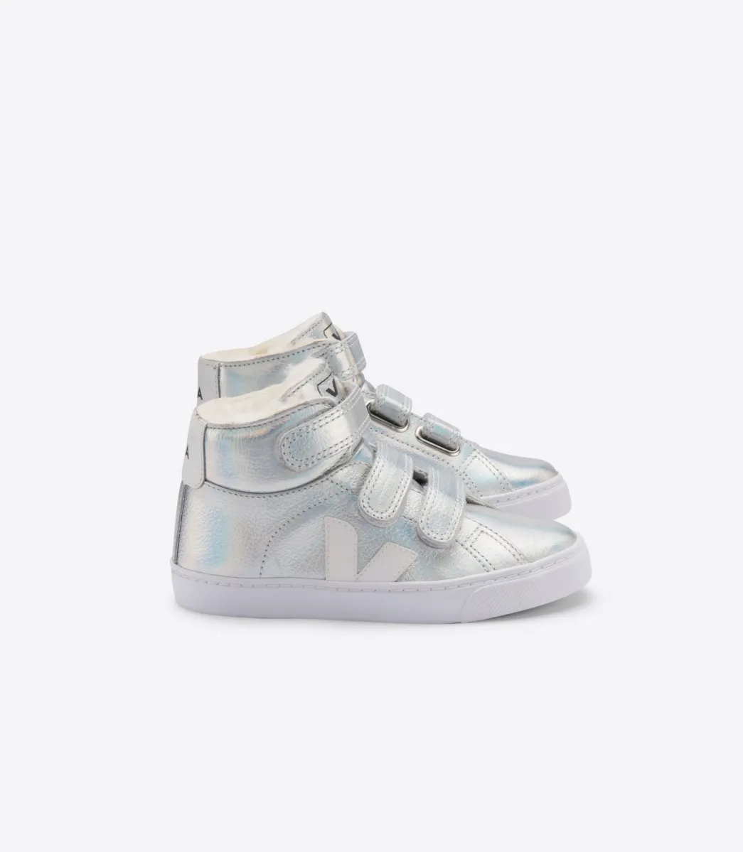 ESPLAR MID FURED LEATHER UNICORN WHITE>VEJA Store