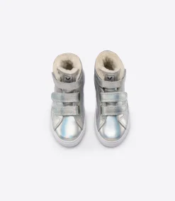 ESPLAR MID FURED LEATHER UNICORN WHITE>VEJA Store