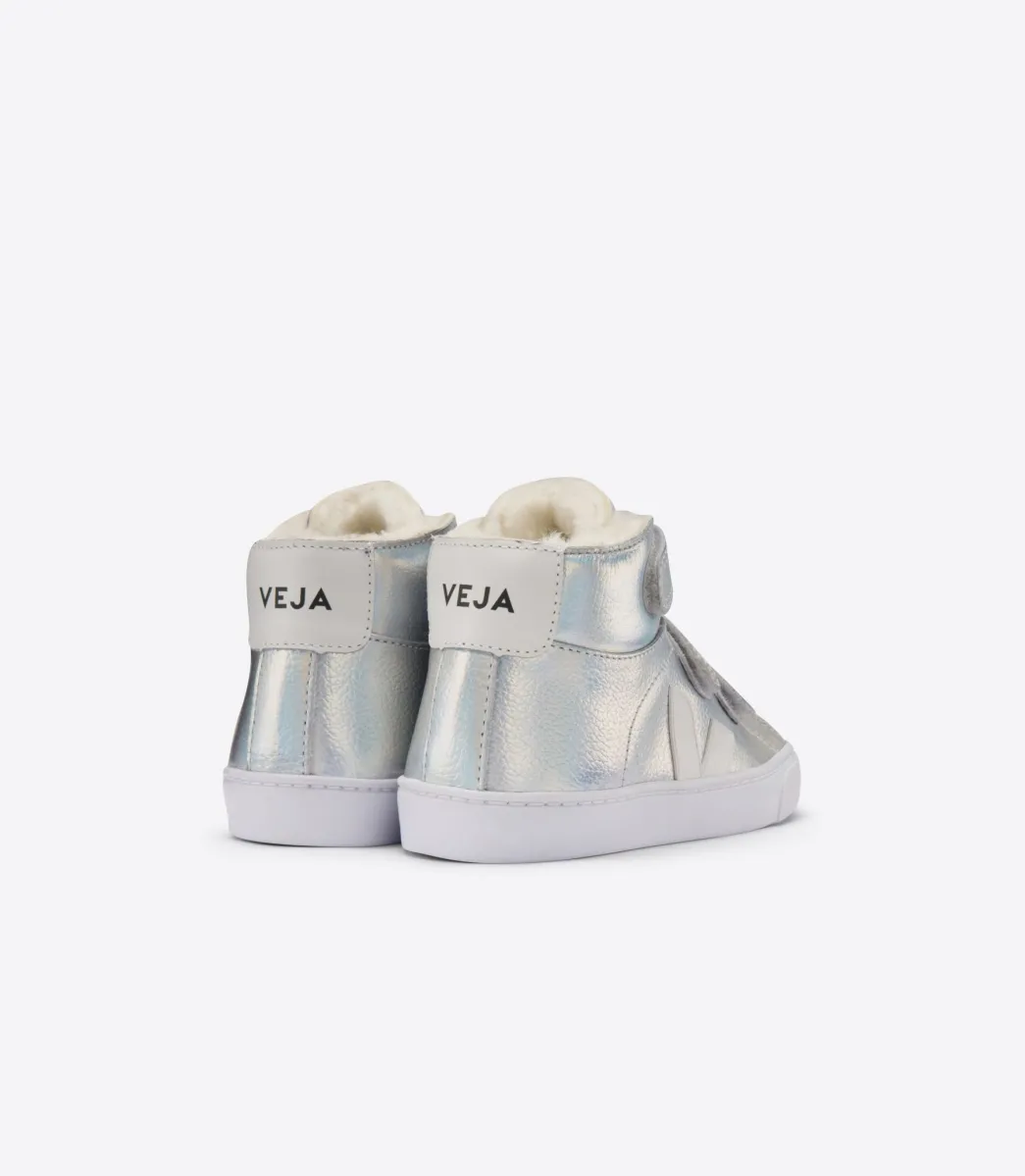 ESPLAR MID FURED LEATHER UNICORN WHITE>VEJA Store
