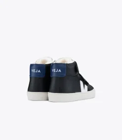 ESPLAR MID FURED LEATHER BLACK COBALT><noscript><img width=