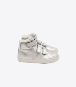 ESPLAR MID FURED LEATHER SILVER PIERRE>VEJA Best Sale