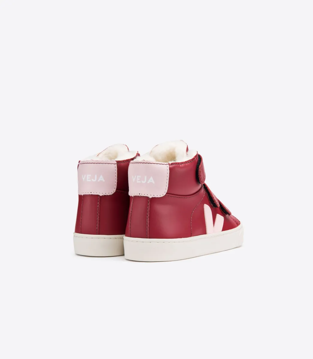 ESPLAR MID FURED LEATHER MARSALA PIERRE>VEJA Online