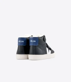 ESPLAR MID FURED LEATHER BLACK WHITE COBALT><noscript><img width=
