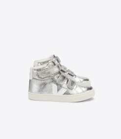 ESPLAR MID FURED SILVER WHITE>VEJA Best
