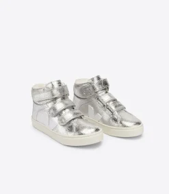 ESPLAR MID FURED SILVER WHITE>VEJA Best