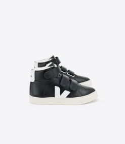 ESPLAR MID LEATHER FURED BLACK>VEJA Clearance