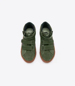 ESPLAR MID SCRATCHS SUEDE OLIVE RUST SOLE>VEJA Cheap