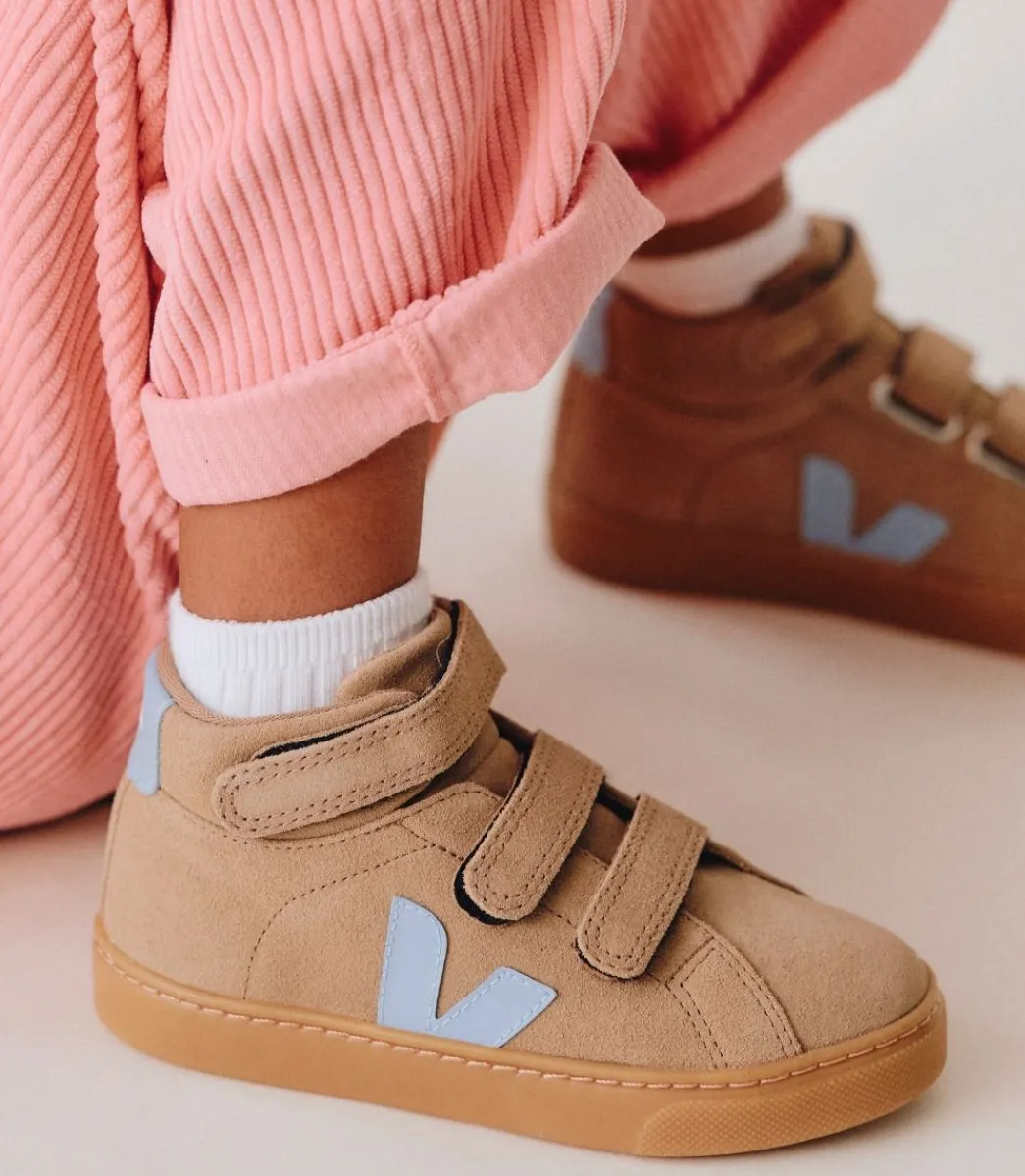 ESPLAR MID SUEDE DUNE STEEL>VEJA New