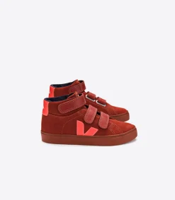 ESPLAR MID SUEDE ROUILLE RUST SOLE>VEJA Fashion