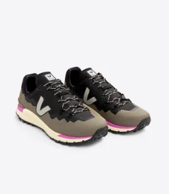 FITZ ROY TREK-SHELL BLACK OXFORD GREY KAKI>VEJA Clearance