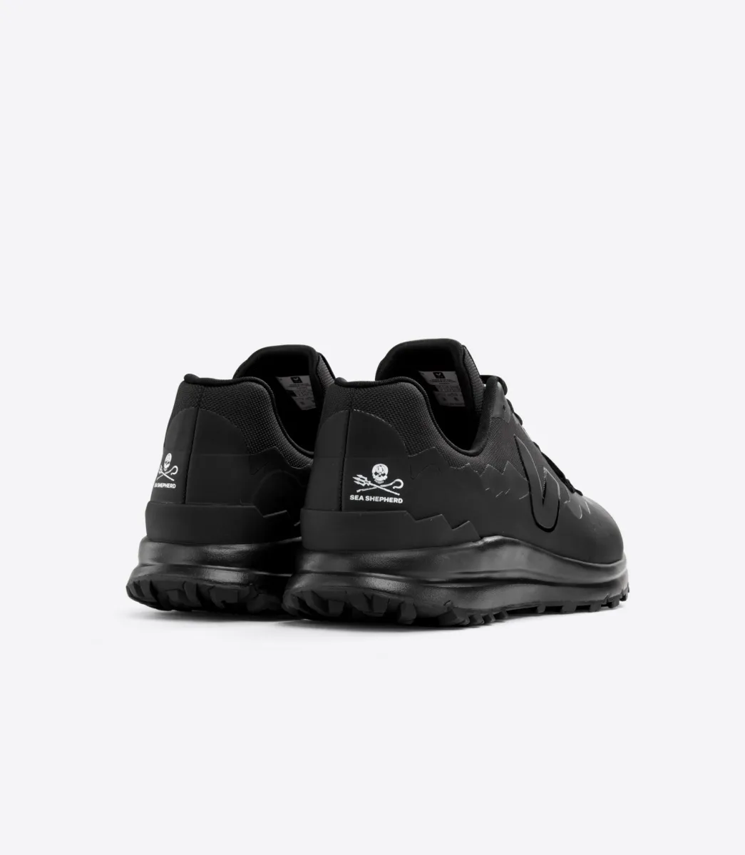 FITZ ROY TREK-SHELL X SEA SHEPHERD FULL BLACK>VEJA Flash Sale