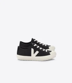 FLIP ELASTIC LACES CANVAS BLACK PIERRE>VEJA Flash Sale