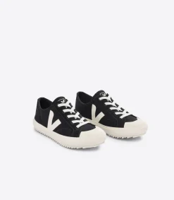 FLIP ELASTIC LACES CANVAS BLACK PIERRE>VEJA Flash Sale
