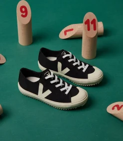 FLIP ELASTIC LACES CANVAS BLACK PIERRE><noscript><img width=