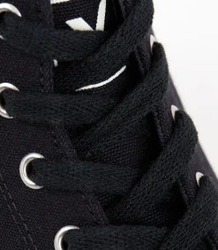 LACES ORGANIC COTTON BLACK><noscript><img width=