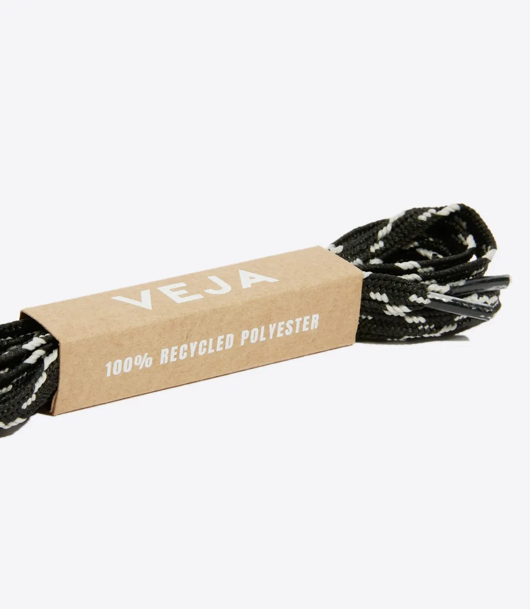 LACES PET BLACK OXFORD GREY>VEJA New
