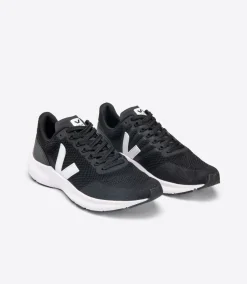 MARLIN V-KNIT BLACK WHITE>VEJA Cheap