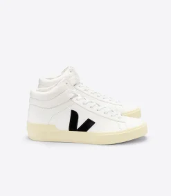 MINOTAUR LEATHER WHITE BLACK BUTTER>VEJA Online