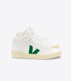 MINOTAUR LEATHER WHITE EMERAUDE BUTTER>VEJA Sale